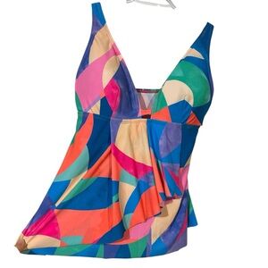 BEYOND CONTROL Tankini Swim Top